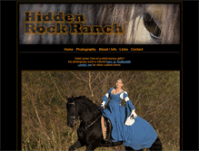 Tablet Screenshot of hiddenrockranch.com